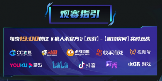 黑夜来临，唤醒天空！狼人杀门派联赛第三季总决赛即将打响。-第7张图片