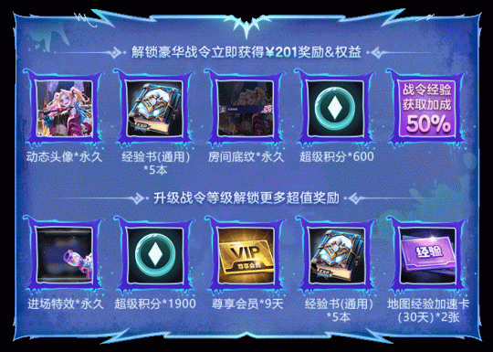 500%高级豪华战令奖励！KK战令S6幽灵骑士-第2张图片