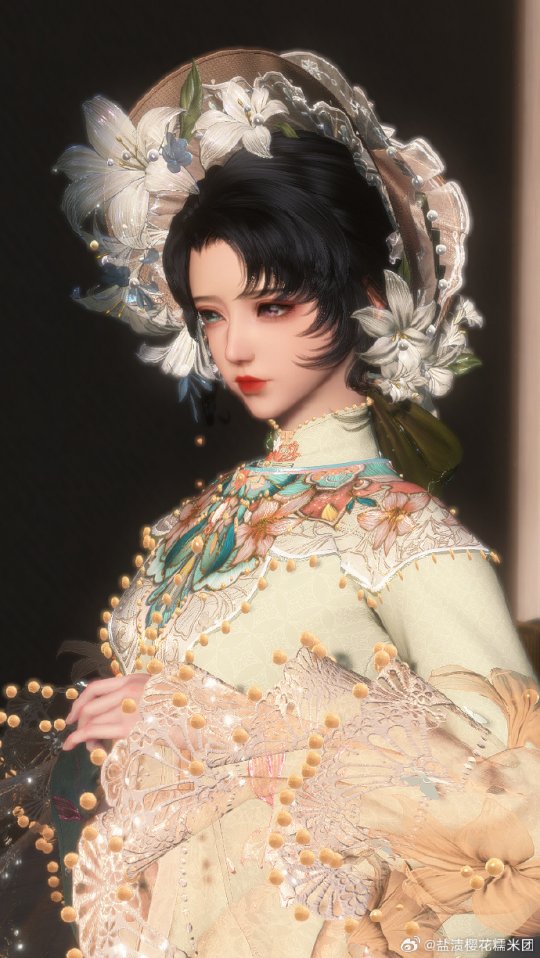 “中外妥协”是美丽的，茶话会上的礼服是春天穿的最新潮流。-第8张图片