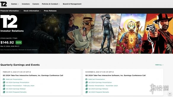 R星母公司T2将以4.6亿美元收购《无主之地》开发商-第1张图片
