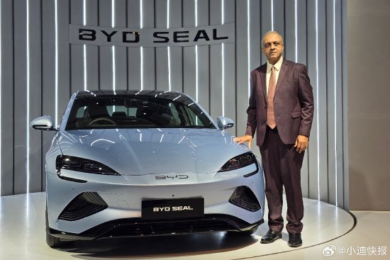 比亚迪海豹登陆印度：35.6万元起 快比国内贵一倍了-第1张图片