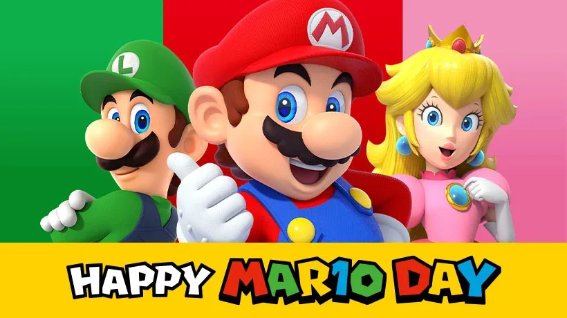 马力欧“MAR10日”即将到来，任天堂宣布线上线下同庆活动-第1张图片