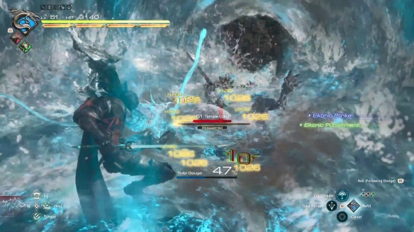《FF16》“沧海恸哭”演示 利维坦技能的水体大炮帅炸-第6张图片
