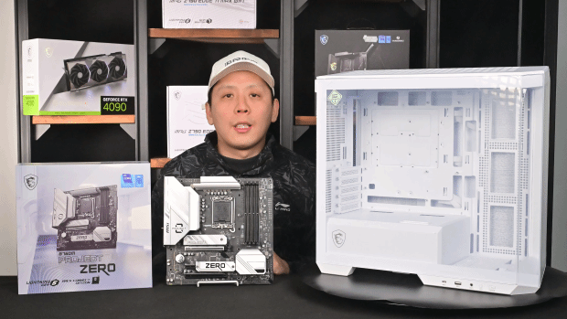 【四件套机条件】No.38纯白外观线材消失MSI B760M项目零后插主板和后插机箱相信节省机器。-第3张图片