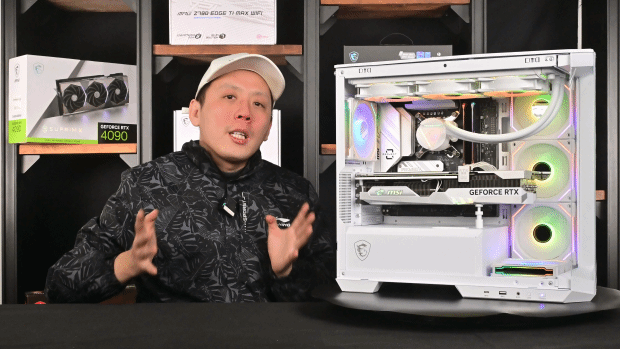 【四件套机条件】No.38纯白外观线材消失MSI B760M项目零后插主板和后插机箱相信节省机器。-第1张图片