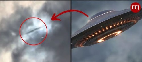 美国日全食期间疑现UFO：狭长影子飞速穿越云层-第2张图片