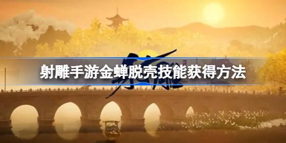 一款手雕游戏中金蝉脱壳的技巧如何获取？-第1张图片