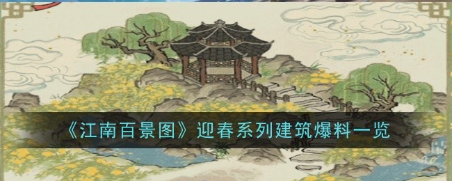 “江南百景”春节系列建筑的大秘密-第1张图片