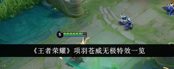 王者荣耀中项羽臧伟无限特效一览-第1张图片