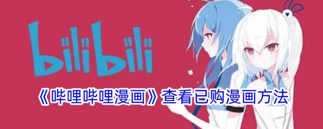 一种在毕丽毕丽漫画中查看已购漫画方法-第1张图片
