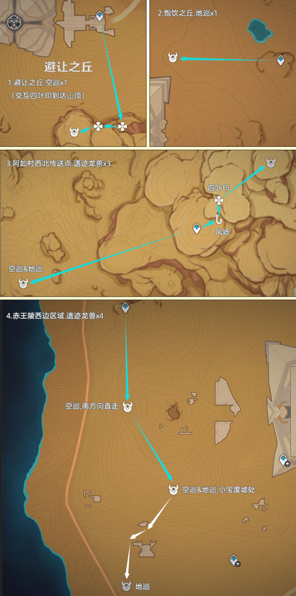 原神遗物龙兽快刷路线在哪里分享原神遗物龙兽boss？-第6张图片
