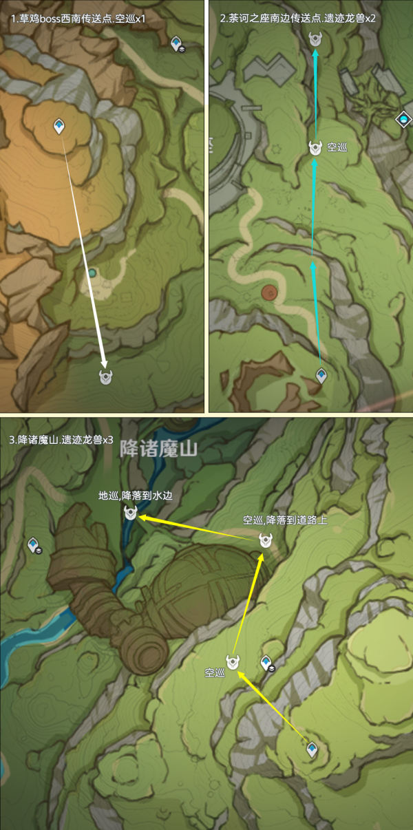 原神遗物龙兽快刷路线在哪里分享原神遗物龙兽boss？-第4张图片