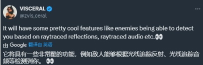 敌人可以通过探测反射的声音和光线来找到玩家。-第1张图片