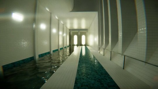 《POOLS》Steam的演示启动了，后面的房间里没有恐怖的UI音乐故事。-第2张图片