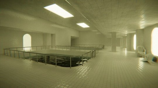 《POOLS》Steam的演示启动了，后面的房间里没有恐怖的UI音乐故事。-第6张图片