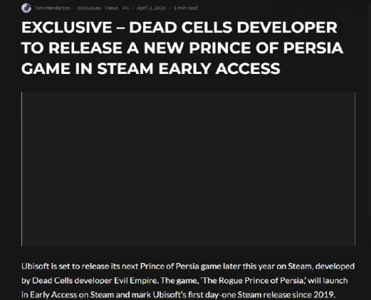育碧在过去10年中口碑最好的游戏增加了新作品,并将于今年回归Steam。-第7张图片 育碧在过去10年中口碑最好的游戏增加了新作品,并将于今年回归Steam。-第7张图片