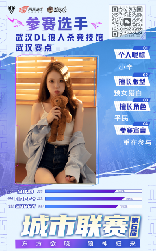 东方破晓，狼神归来！第六届城市联赛海选狼人杀回顾-第4张图片