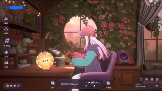 《灵城:Lofi Sessions》登录Steam专注于轻松的工具游戏。-第5张图片