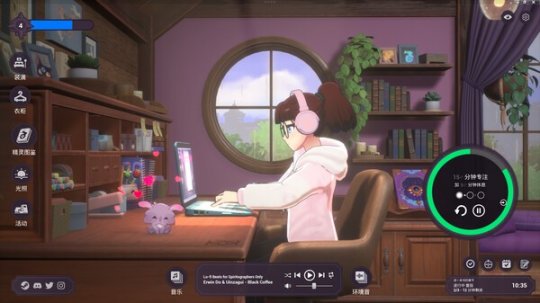 《灵城:Lofi Sessions》登录Steam专注于轻松的工具游戏。-第3张图片