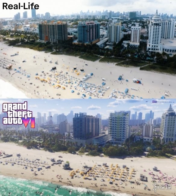 国外大神用现实场景还原《GTA6》预告：含原视频对比-第2张图片