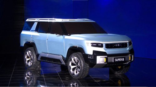 比亚迪方程豹“豹8”预告图公布 新车4月16日发布-第2张图片