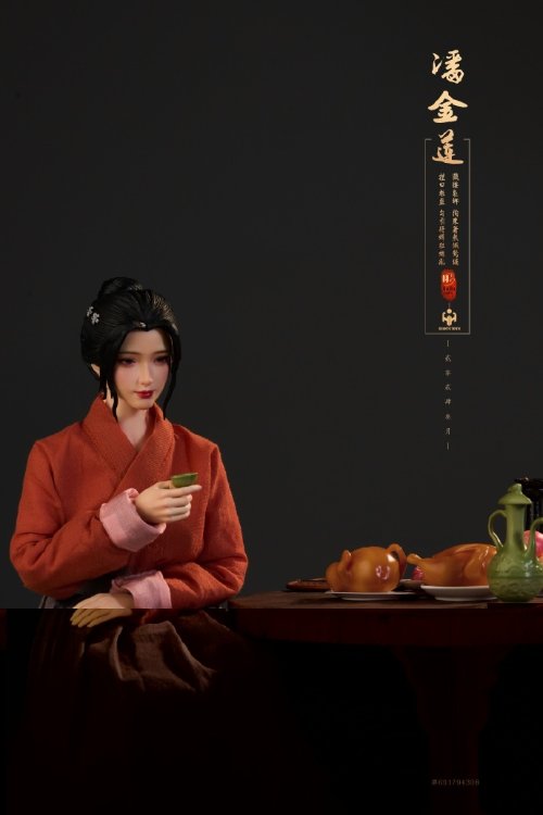 厂家推出潘金莲可动人偶：两版头雕任君选择-第3张图片