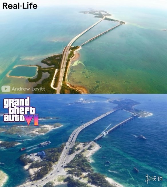 国外大神用现实场景还原《GTA6》预告：含原视频对比-第3张图片