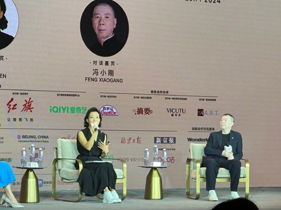 冯小刚与陈冲互夸：演陈冲老公我一秒就答应了-第1张图片