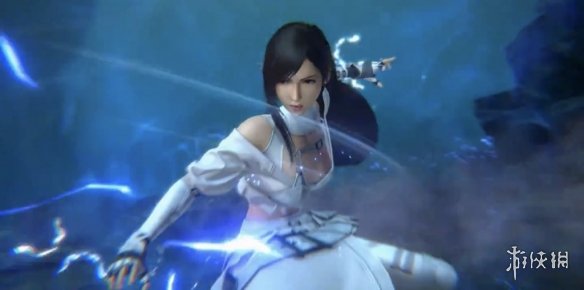 洁白礼服清纯动人！《FF7EC》蒂法羽毛风格服装公布-第4张图片