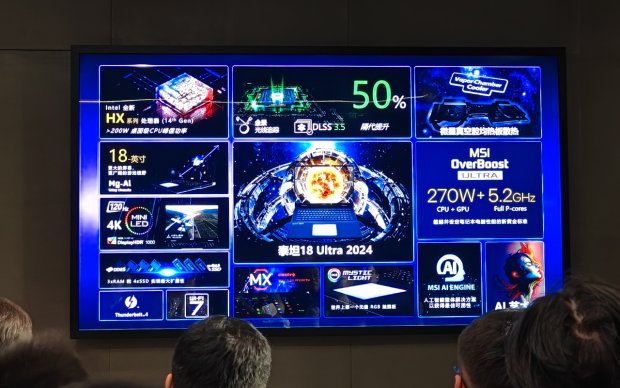 128G内存+270W极致性能发布微星笔记本新品纷至沓来。-第3张图片