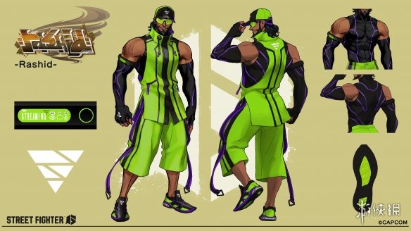《街头霸王6》新服装设计图公布：风格独特 服装精美!-第1张图片
