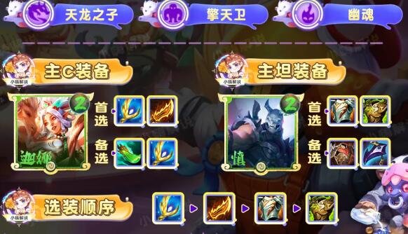 《云顶之弈手游》S11天龙风女阵容装备搭配一览-第3张图片