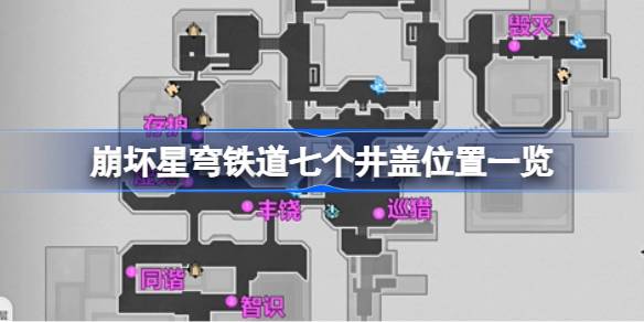 坍塌的天穹铁路七个井盖位置列表坍塌的天穹铁路七个井盖位置在哪里？-第1张图片