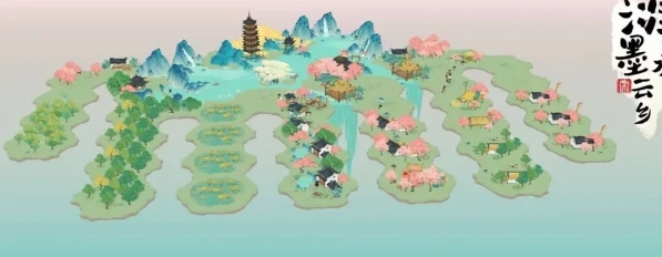 “淡墨云国”的建筑布局方法-第2张图片