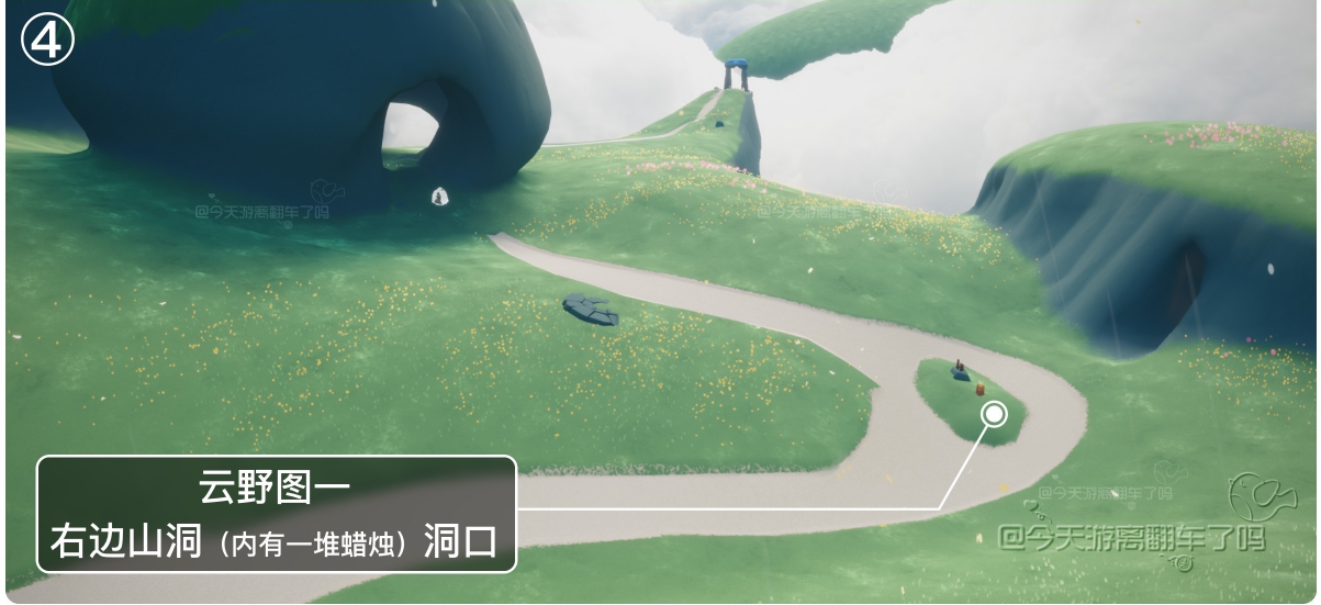 光遇5.9赛季的蜡烛在哪里？5月9日光遇季节蜡烛位置介绍。-第5张图片