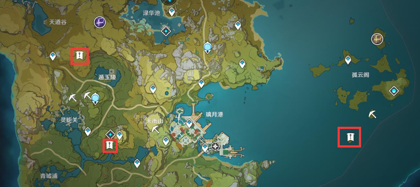 一个完整的收集位置的原始神社的月亮和月亮-第2张图片