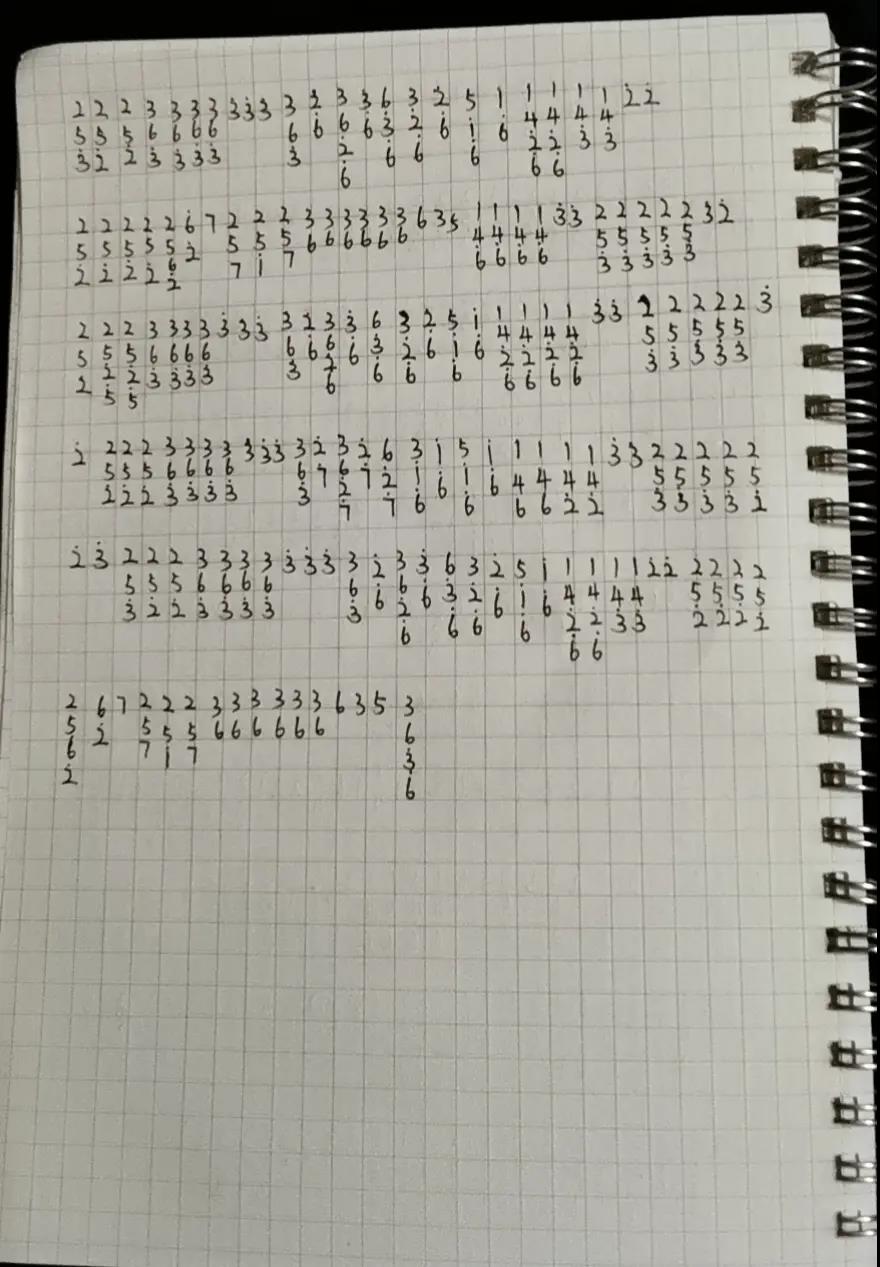 光宇熙乐谱分享-第7张图片