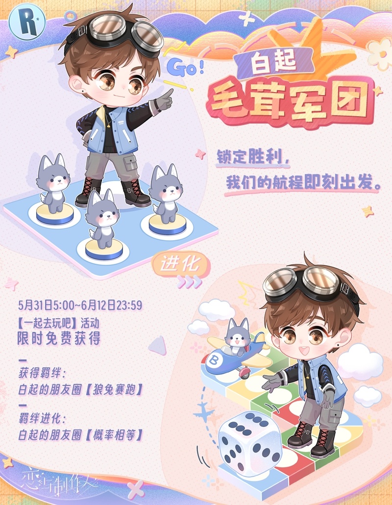 和制作人恋爱，儿童节的主题，R，如何和制作人恋爱玩耍？-第3张图片