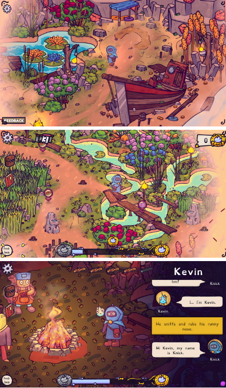 《篝火邂逅》6月登陆Steam，手绘风疗是一次旅行冒险。-第2张图片