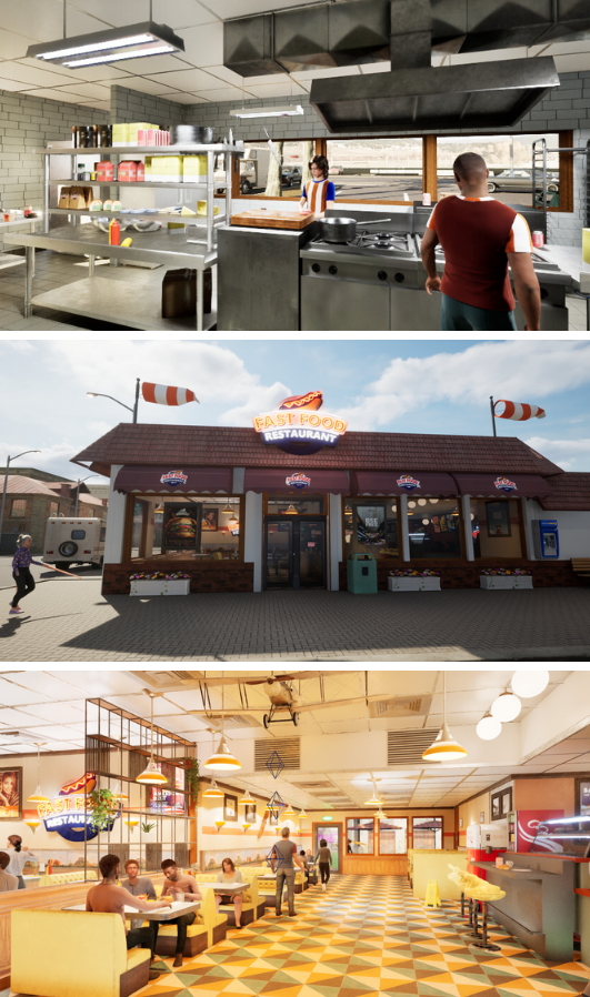 “快餐店模拟器”Steam页面在线模拟营业开业指南-第2张图片