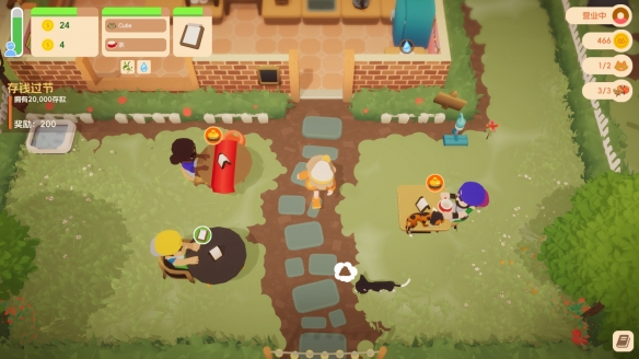 模拟经营养成游戏《猫咖时间到！》Steam页面上线-第2张图片
