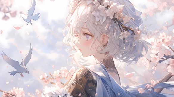 wallpaper engine动态壁纸推荐Top10！绝美樱花少女-第3张图片