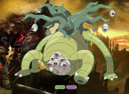 双厨狂喜！博主绘制宝可梦版《艾尔登法环》-第21张图片