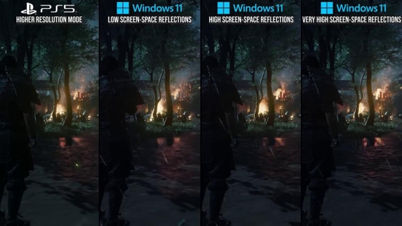 数毛社《对马岛之魂》PS5 VS PC：PC版升级更显著！-第3张图片
