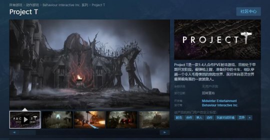 黎明杀戮世界观合作PVE射击游戏项目T正式宣布。-第1张图片