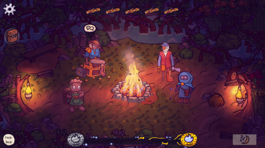 《篝火邂逅》6月登陆Steam,手绘风疗愈是一场旅行冒险。-第5张图片 《篝火邂逅》6月登陆Steam,手绘风疗愈是一场旅行冒险。-第5张图片