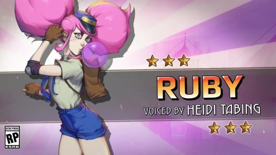 格斗游戏《狄塞尔遗产》Ruby角色预告将于今年发布。-第1张图片 格斗游戏《狄塞尔遗产》Ruby角色预告将于今年发布。-第1张图片