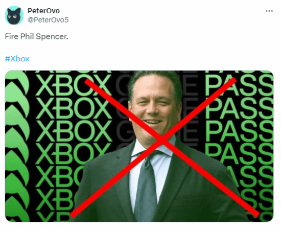 Xbox关闭工作室气坏铁粉推主：赶紧解雇菲尔·斯宾塞-第1张图片