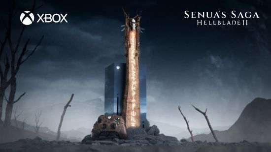 Xbox展示《地狱之刃2》定制Xbox Series X主机 只送不卖-第1张图片