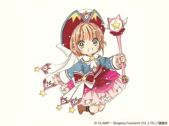 CLAMP为Hello Kitty50周年绘制魔法少女风格设定图公开-第3张图片